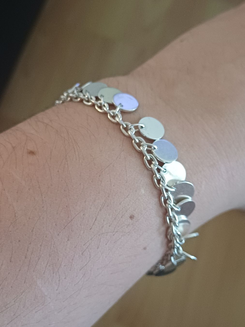 Bracciali & Braccialetti: Armband Silber 925 mit Plättchen  – Usato da Ostermundigen venduto da Loulilou86 1