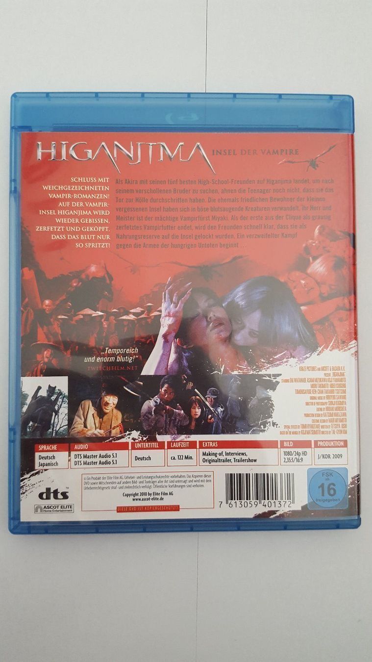 Tutti i DVDs: Higanjima BluRay – Usato da Füllinsdorf venduto da master_mind 1