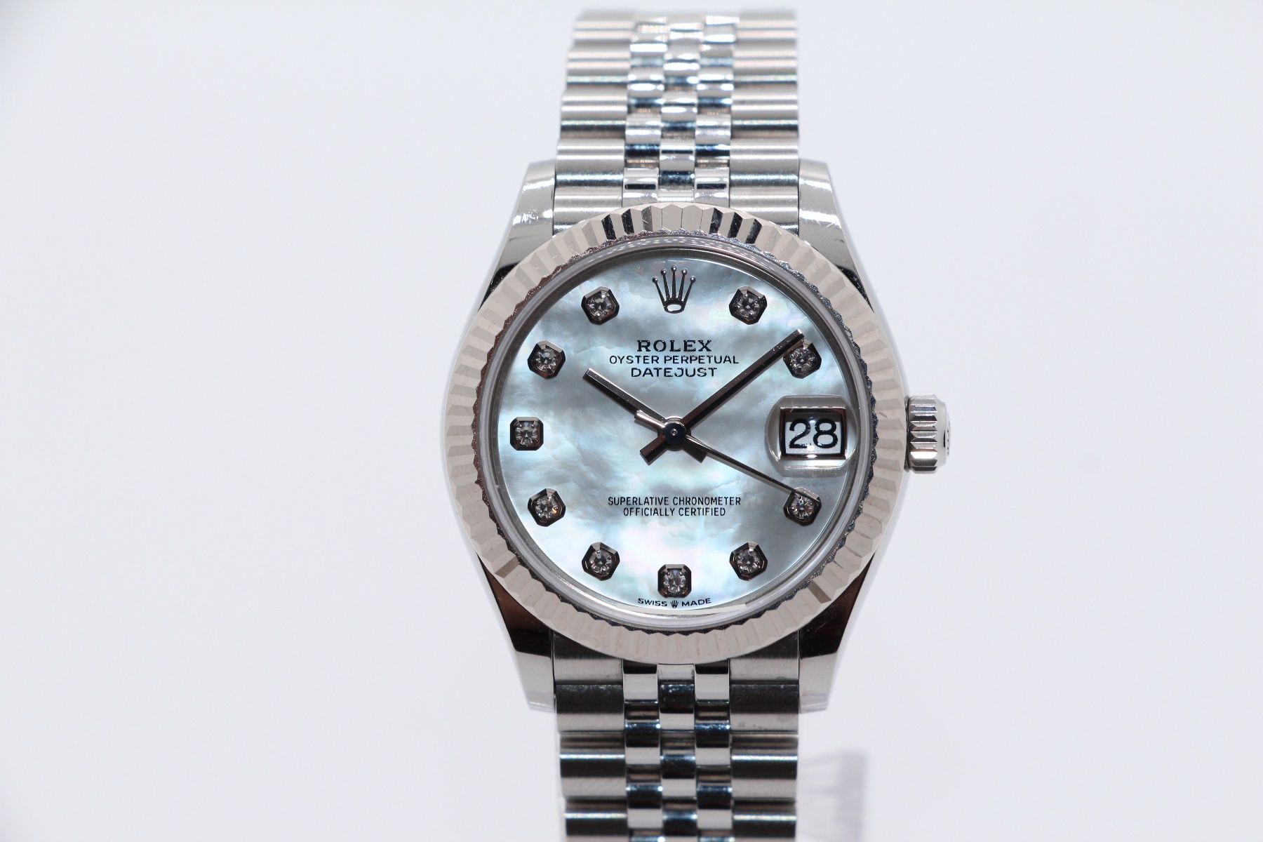 Rolex Orologi: Rolex Datejust 31 MOP Diamonds Ref. 278274, Full-Set 1. Hand – Usato da Zug venduto da eMDi_Collection 4