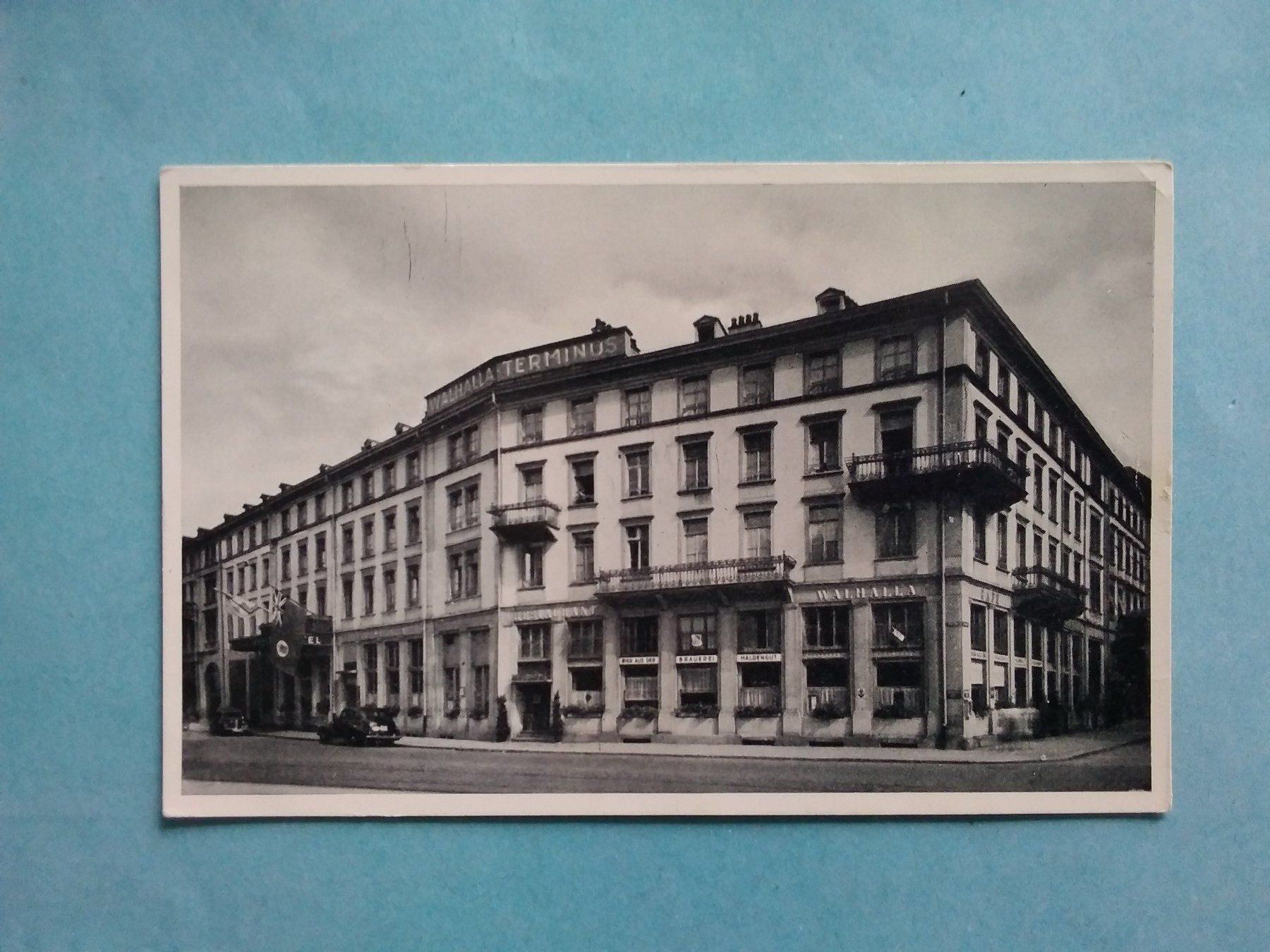 Cartoline postali: SG St. Gallen Hotel Walhalla – Usato da Appenzell venduto da lama19
