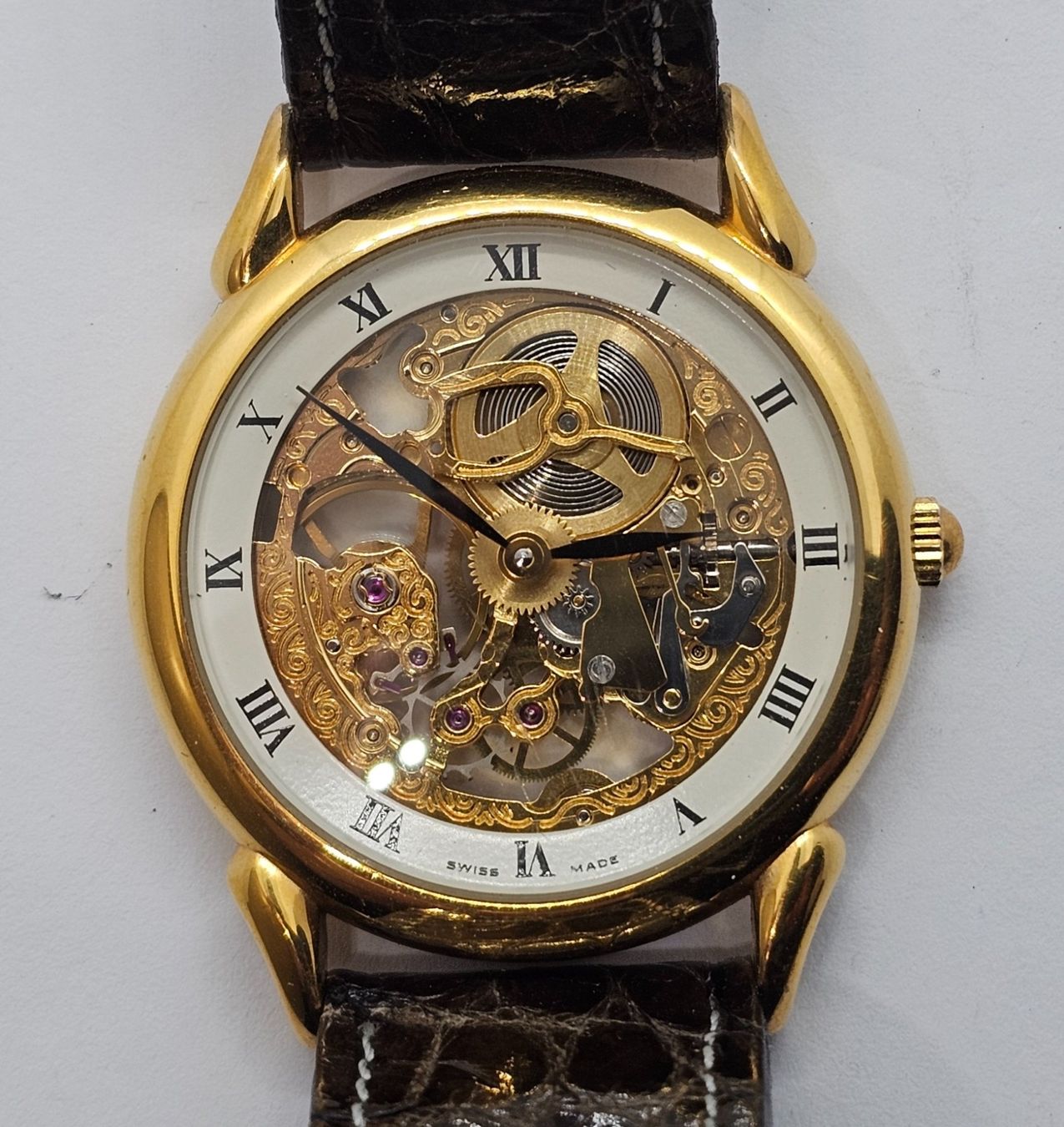 Swiss Orologi: Skelet Uhr Swiss Made – Usato da Esslingen venduto da Hombi3 1