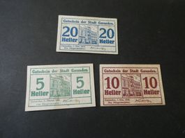 Oesterreich, Gmunden - Notgeld