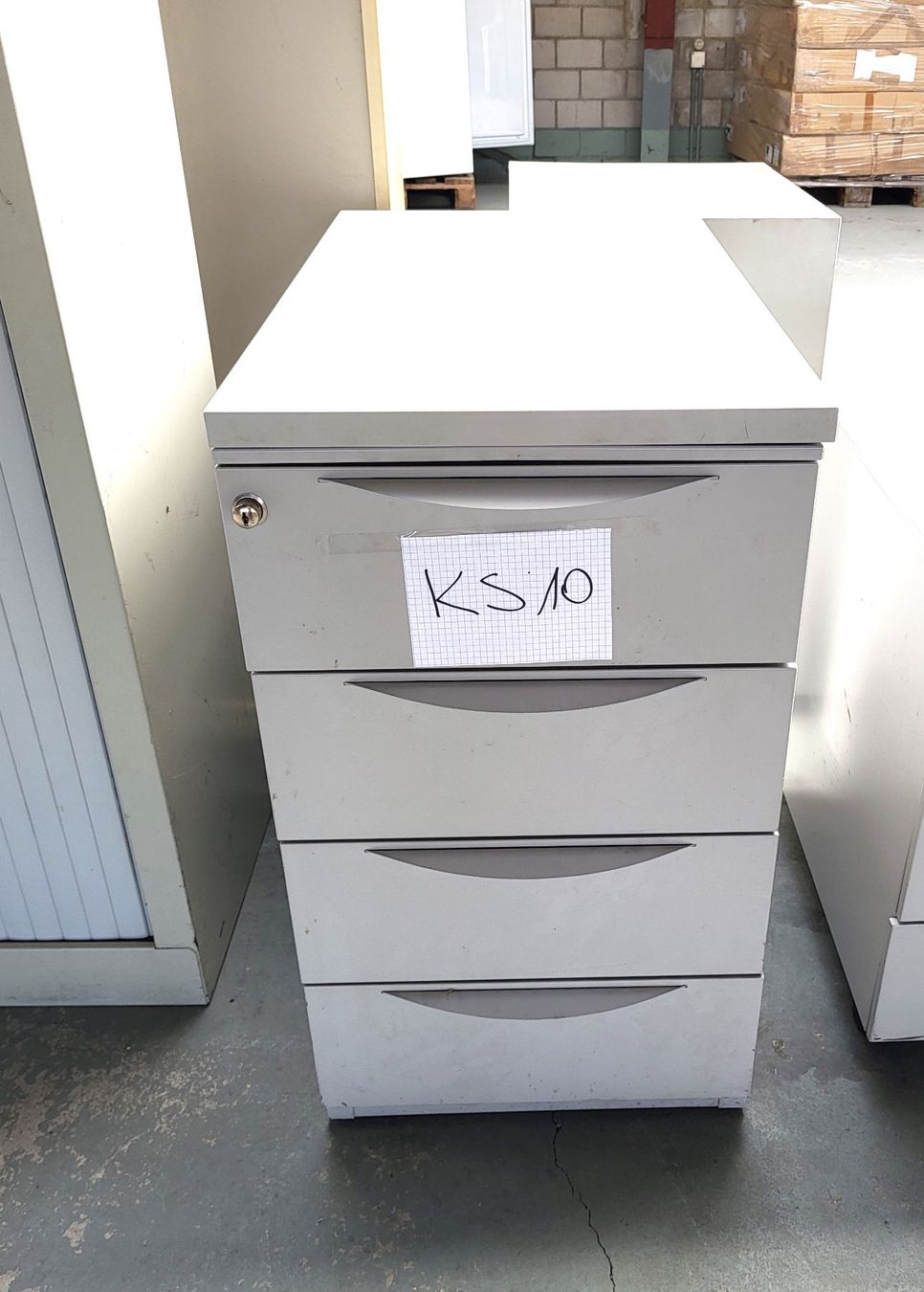 Baucontainer: Büro-Standcontainer/ 4 Schubladen – Gebraucht aus Diessenhofen von Osio