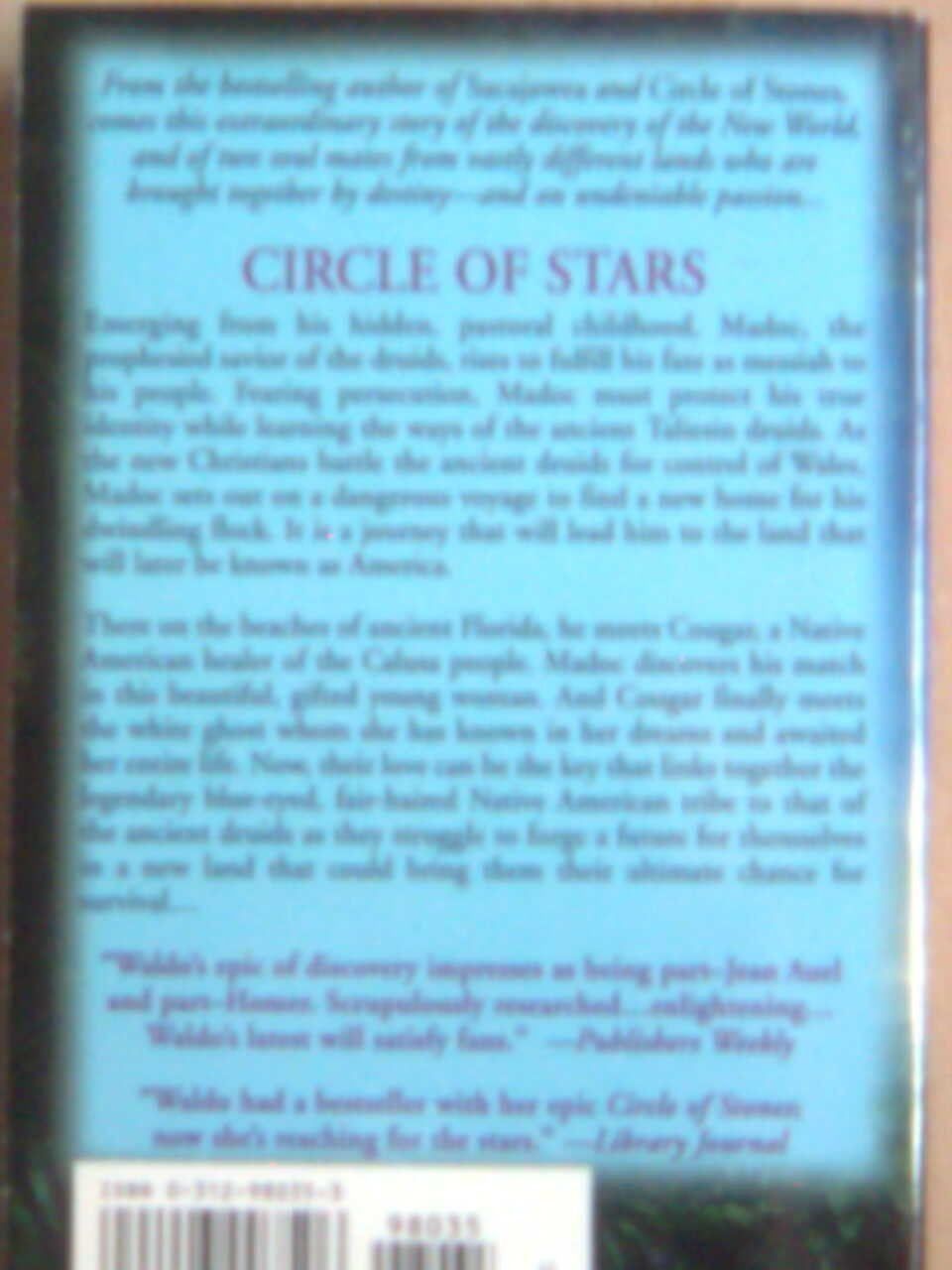 Bücher: Anna Lee Waldo Circle of Stars – Gebraucht aus Basel von Alacant 2