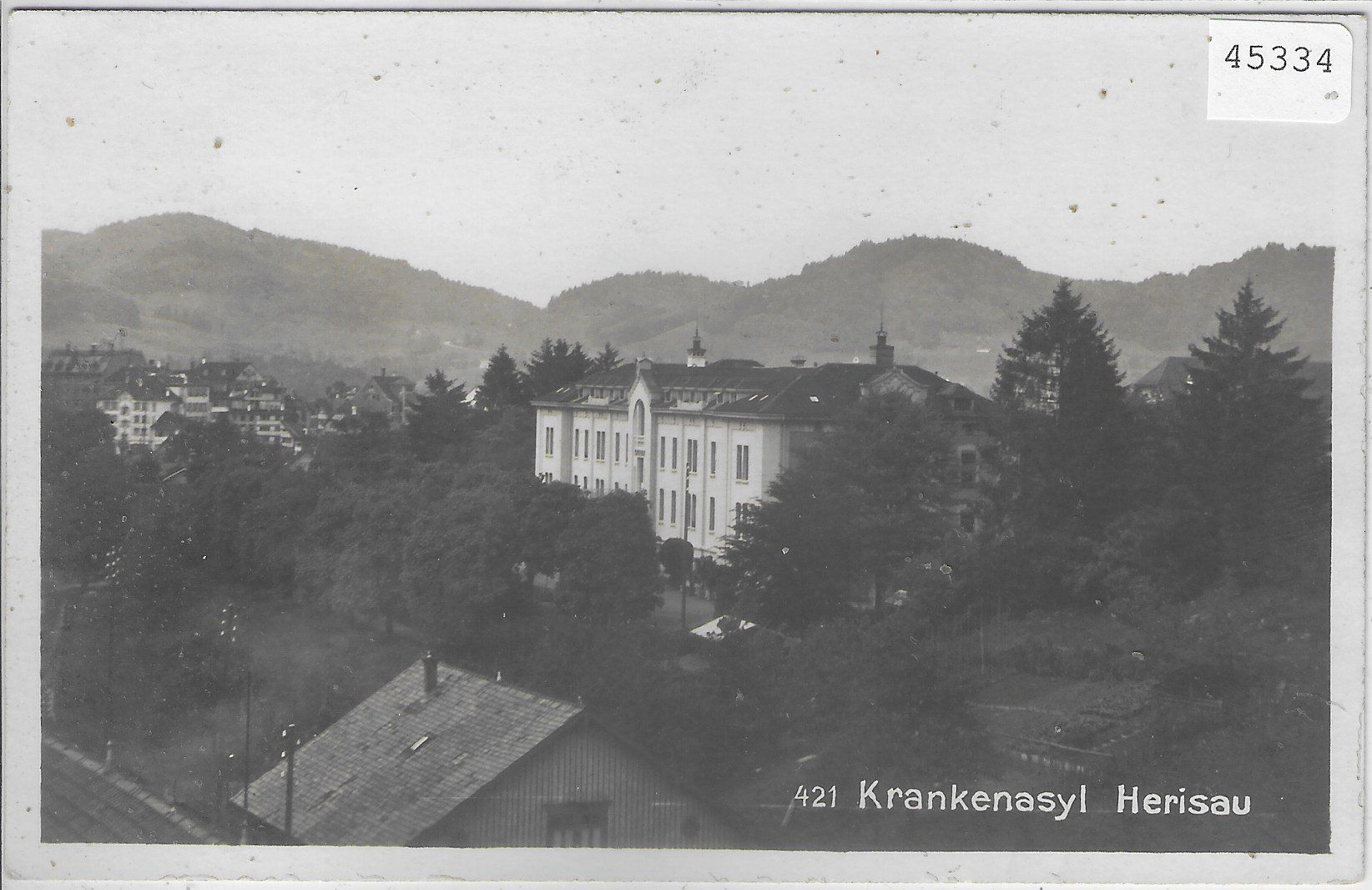 Cartoline postali: Krankenasyl Herisau – Usato da Ettingen venduto da Kartenplanet