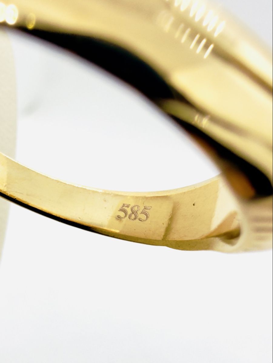 Anelli: 585 Gold Ring 050 Ct Brillant – Usato da Murg venduto da MTGold 2