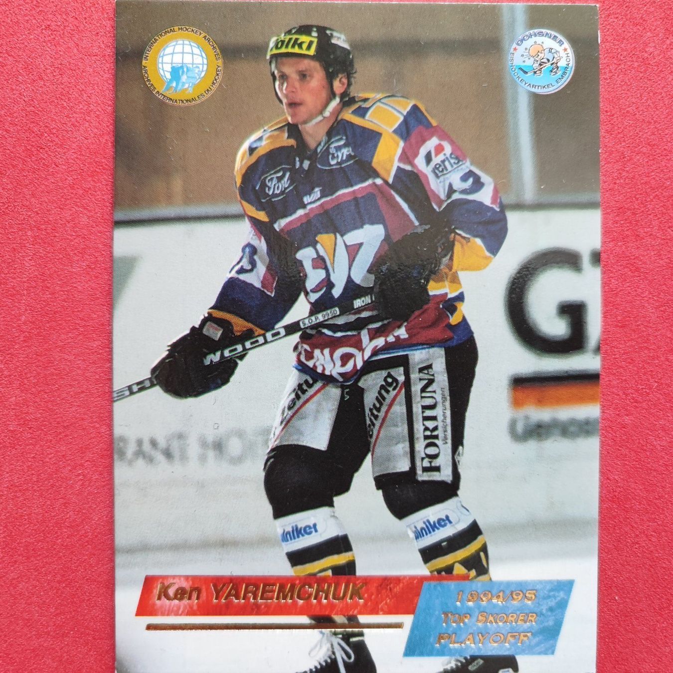Carte collezionabili: Ken Yaremchuk - EVZ - 1994/95 – Usato da Dübendorf venduto da kb86_MOVIE