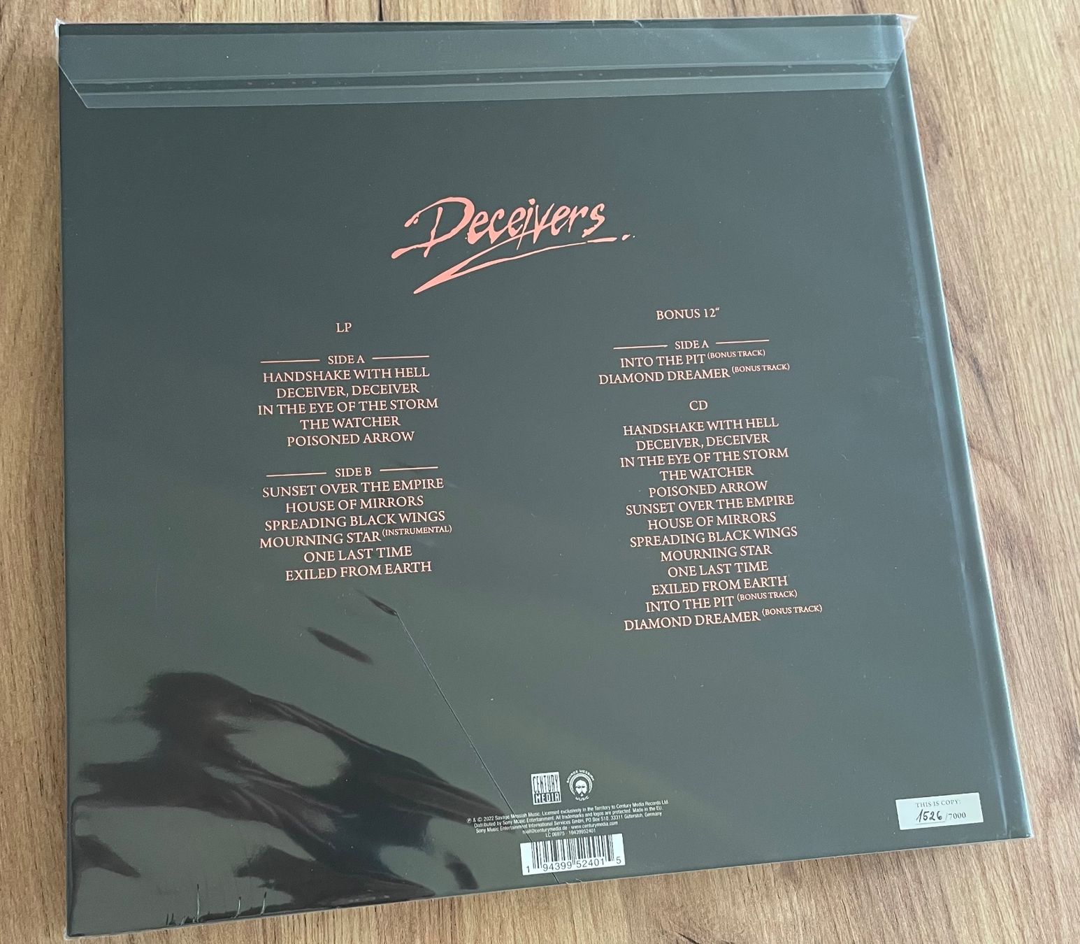 Vinyles: Arch Enemy Deceiver Vinyl Lp Boxset komplett signiert – D'occasion à Endingen par Oermi 1
