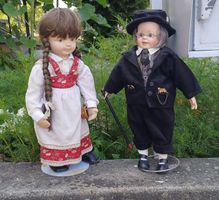 2Poupées de collections(couple)Schaufensterpuppen/Dekoration