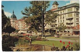 Interlaken, Höheweg, gelaufen 1960