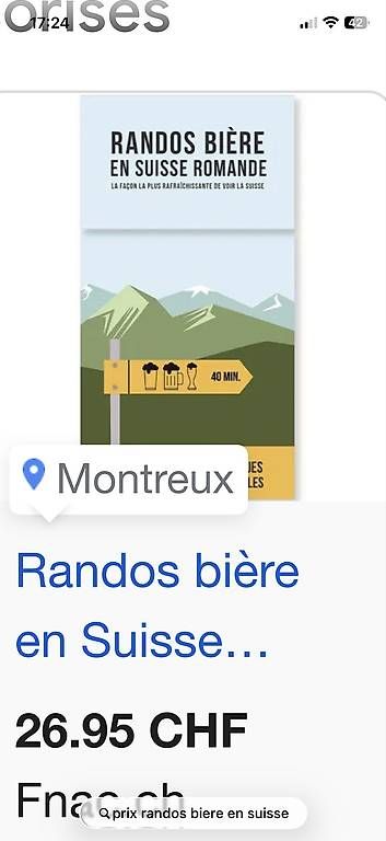 Libri: Randos bières neuf – Nuovo e nell'imballaggio originale da Villeneuve VD venduto da Reveuse65 1
