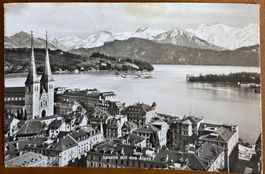LUZERN - Dampfschiff 1954