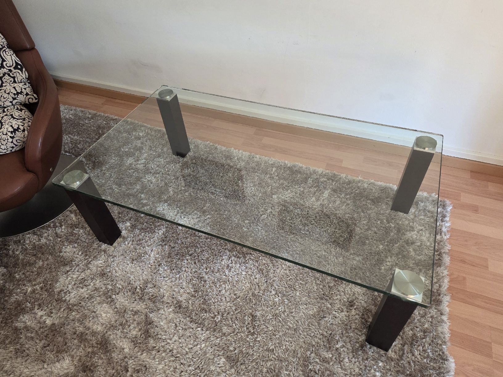 Tables: Couchtisch / Salontisch aus Glas – D'occasion à Schaffhausen par onetheroad2017 2