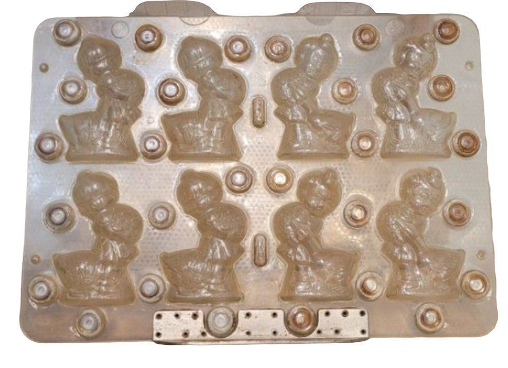 Backformen: Backform Schokolade Figuren Magnet Form Enten Mädchen – Gebraucht aus Nottwil von Wondewa-Shop