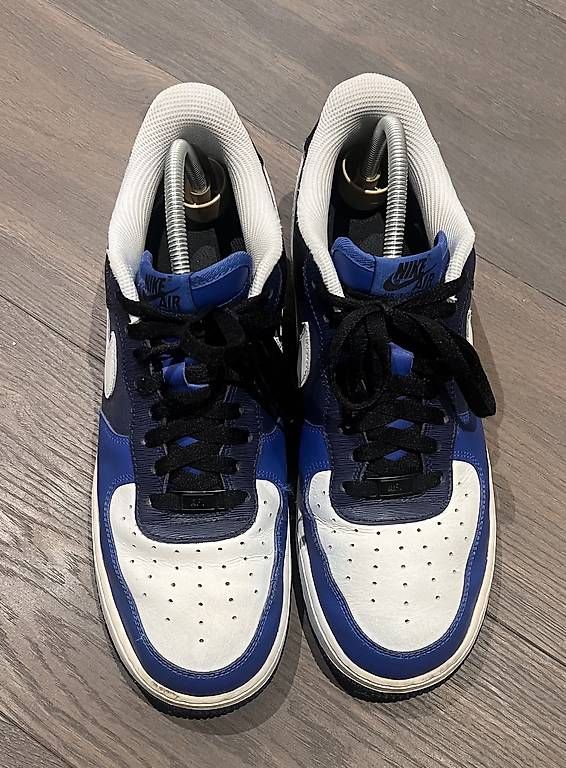Herrenschuhe: NIKE Air Force 1 blau/weiss Gr. 45,5 – Gebraucht aus Kilchberg ZH von SyFo286