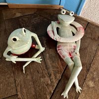 Figuren Deko Frosch 