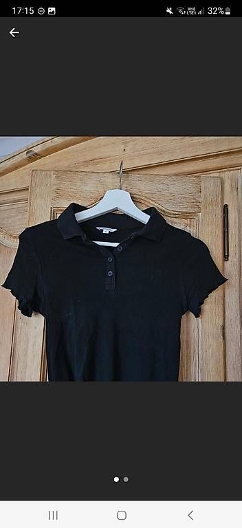 Polo-Shirts: clockhouse black polo shirt grösse m – Gebraucht aus Kiesen von Laura._