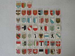 REKLAMEMARKEN KANTONS- & GEMEINDE-WAPPEN KAFFEE HAG