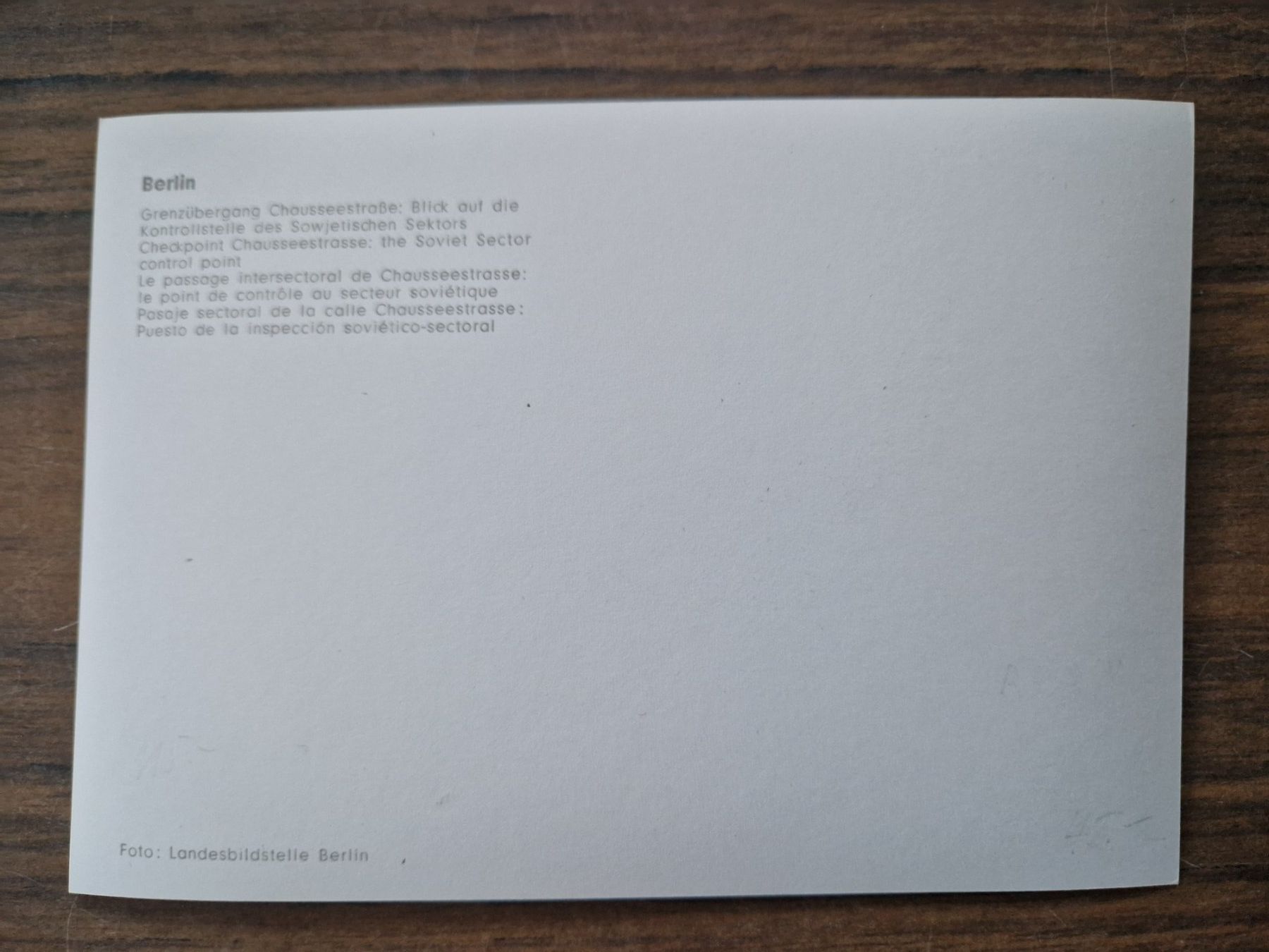 Cartoline postali: Ansichtskarte DDR Grenzübergang 1960er – Usato da Mörschwil venduto da aik_x8mc 1