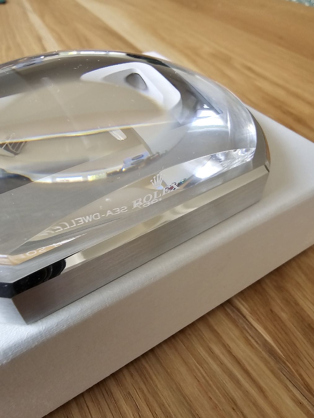 Tutte le decorazioni: Rolex Briefbeschwerer Jubiläum – Usato da Bottmingen venduto da Plemenito 2