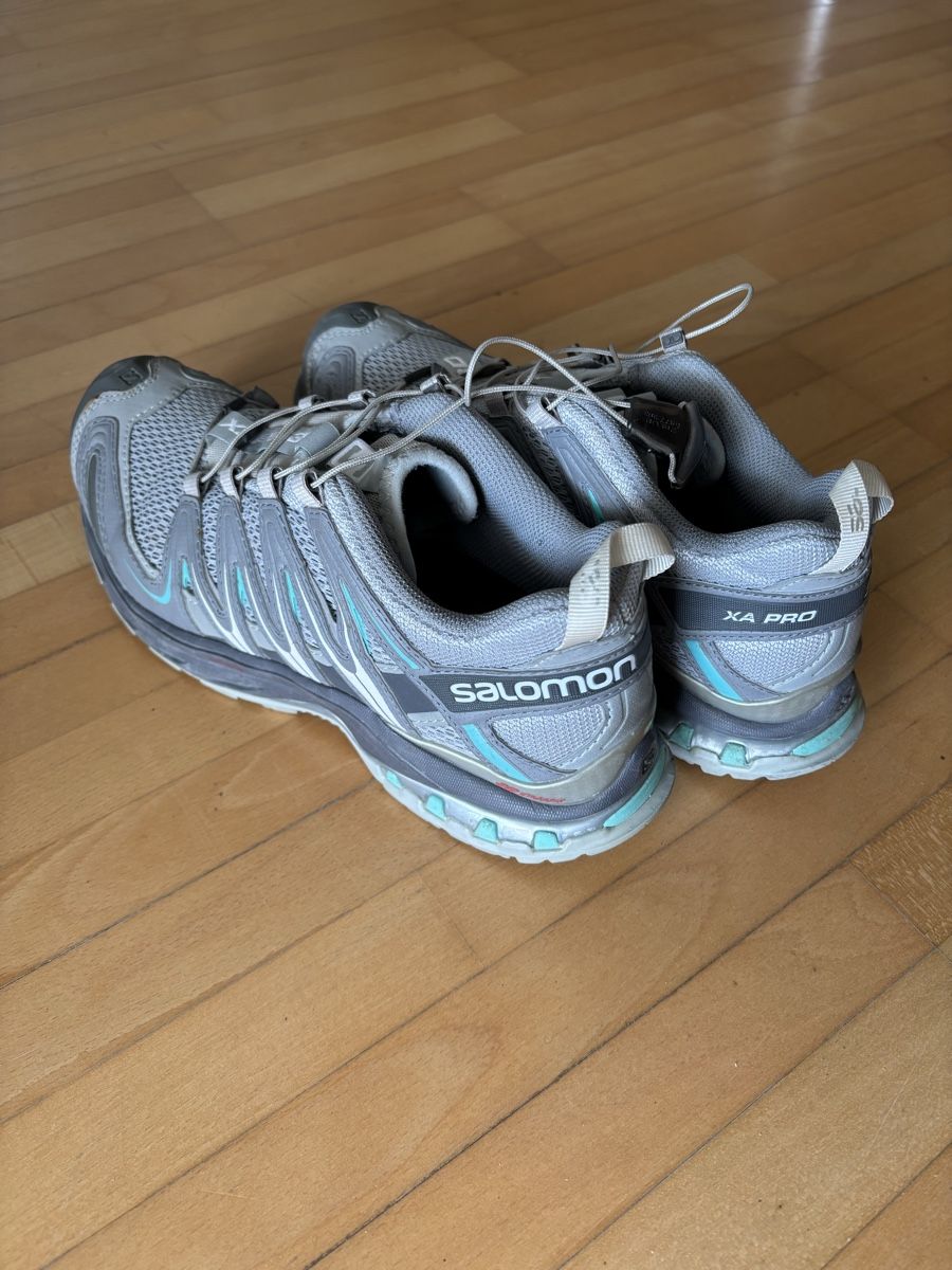 Salomon Scarpe da donna: Salomon Trekkingschuhe Grösse 39 1/3 grau – Usato da Bettlach venduto da Schnaeppc0 1