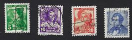 Pro Juventute 1935, ganzer Satz, gestempelt