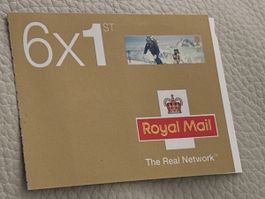Royal Mail Briefmarken Everest Team 6x 1st