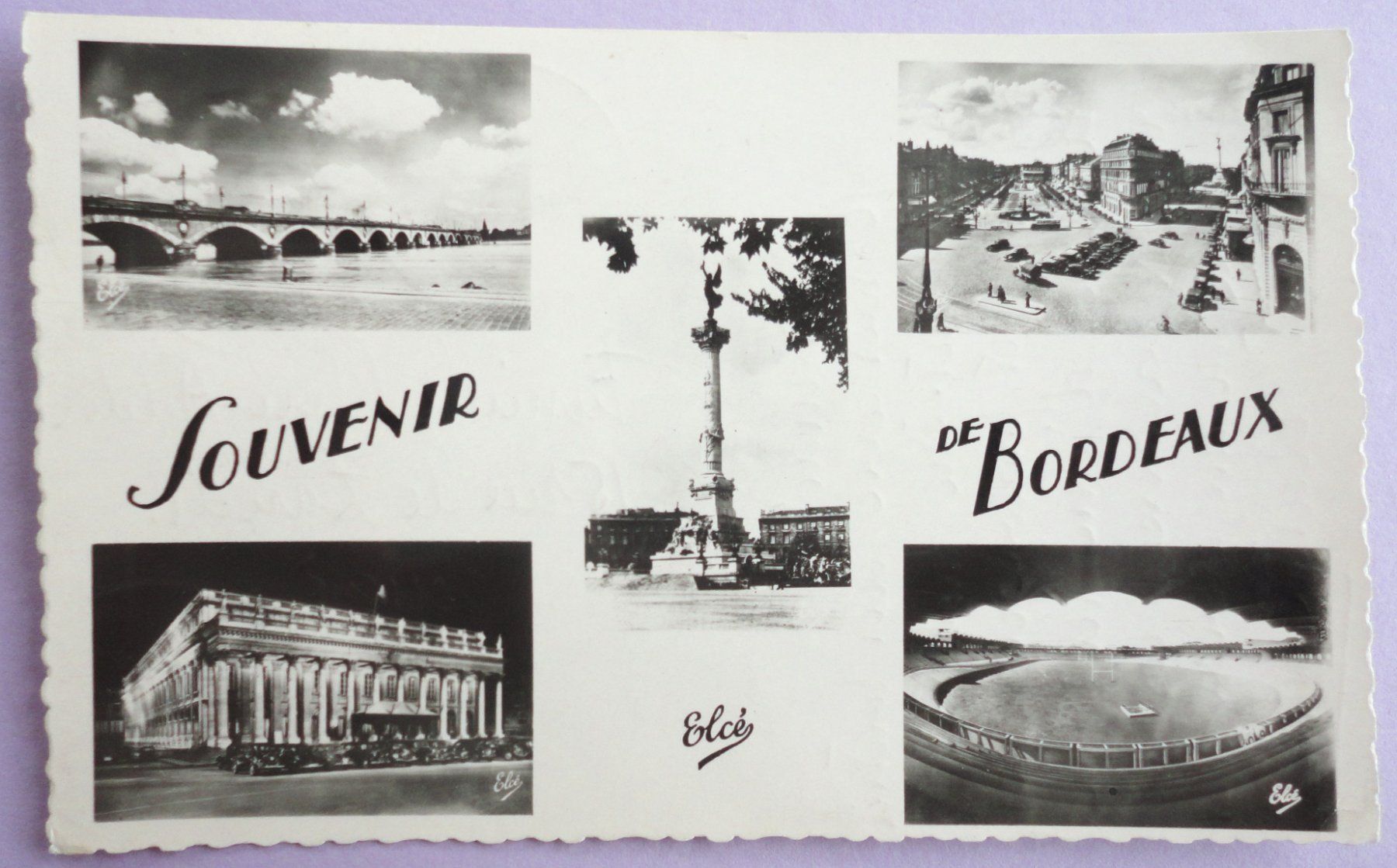 Ansichtskarten: Souvenir de Bordeaux – Gebraucht aus Fétigny von Billy2miny