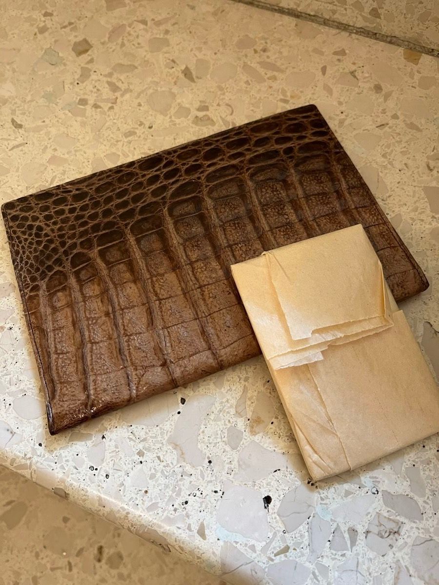 Borse da donna: Echte Vintage Krokotasche! – Nuovo (secondo la descrizione) da Bettlach venduto da Brissoni 5