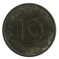 Deutschland - 10 Reichspfennig - 1941 - D