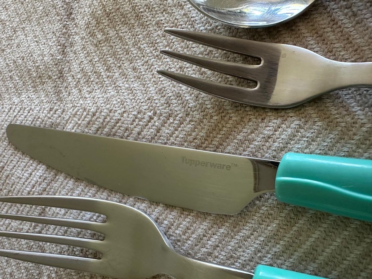 Tupperware Set di posate: Vintage Tupperware Cutlery Set, 7 Pieces, Retro Style! – Usato da Zürich venduto da mhm_6rhw 3