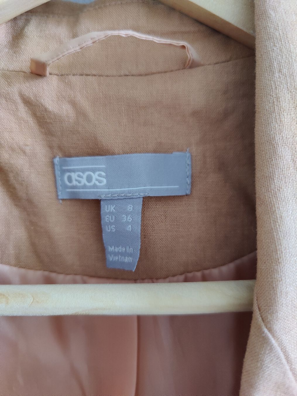 Asos Giacche: Leinenblazer Asos Gr. 36 – Usato da Stettfurt venduto da gutzli_al 3