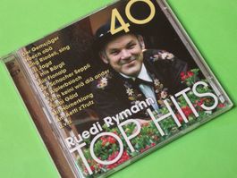 RUEDI RYMANN - 40 TOP-HITS 2CD 2003 Guter Zustand