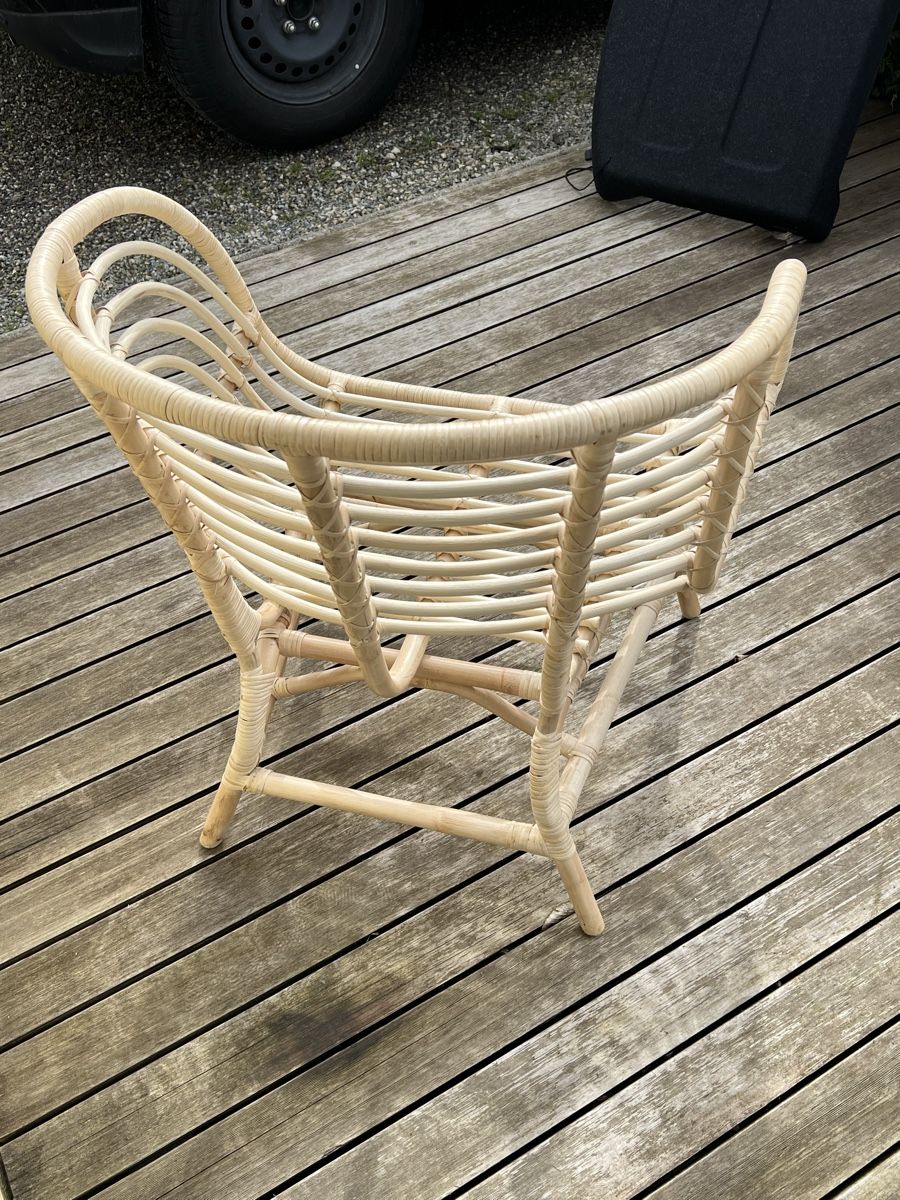 Ikea Poltrone: Rattan Sessel, Boho, Ibiza Style – Usato da Lausen venduto da Mysli1 3