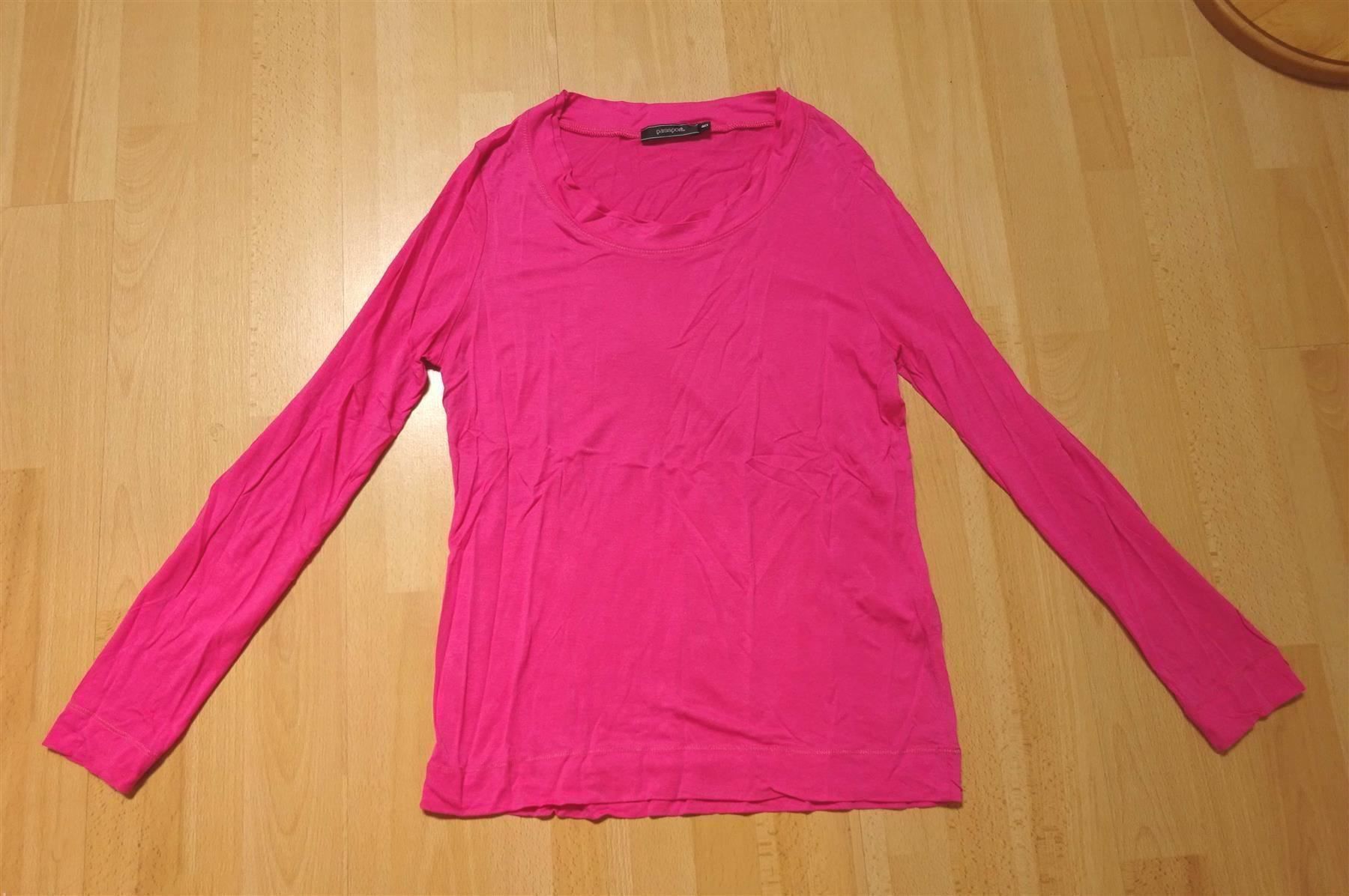 T-Shirts: Passport - Stretch Shirt - pink - Gr. 40 – Gebraucht aus Zofingen von Justizia_01