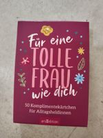 Kärtli "Für eine tolle Frau wie dich" 50 Komplimentenkarten