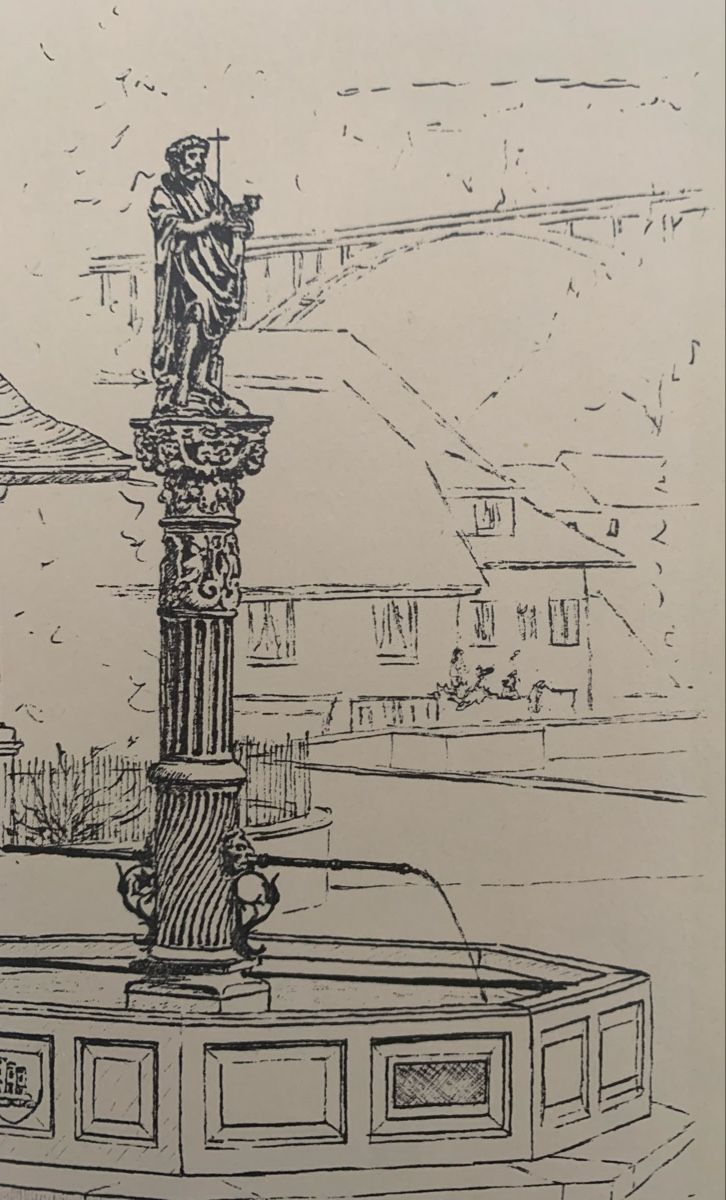 Grafica & Litografie: Freiburger Kunst - Lithographie von Roland SOTTAZ – Nuovo (secondo la descrizione) da Düdingen venduto da polytropon_5 4