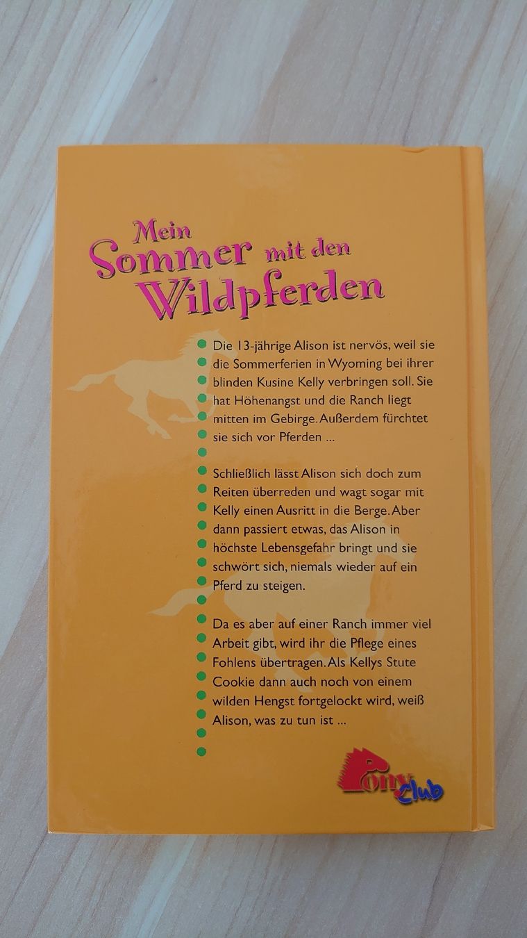 Bücher: Mein Sommer mit den Wildpferden – Gebraucht aus Pfäffikon SZ von Wild0 1