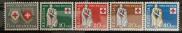 1957 Pro Patria Satz postfrisch**