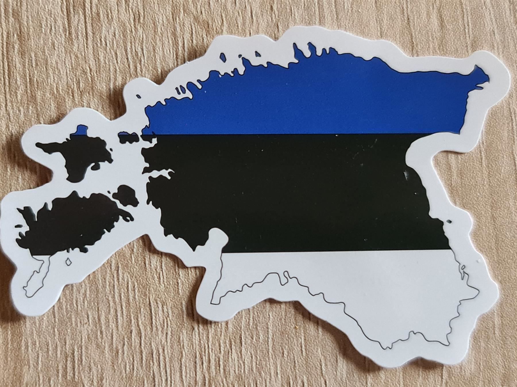 Aufkleber: Sticker Aufkleber Estland Estonia – Neu und originalverpackt aus Dintikon von Vexi