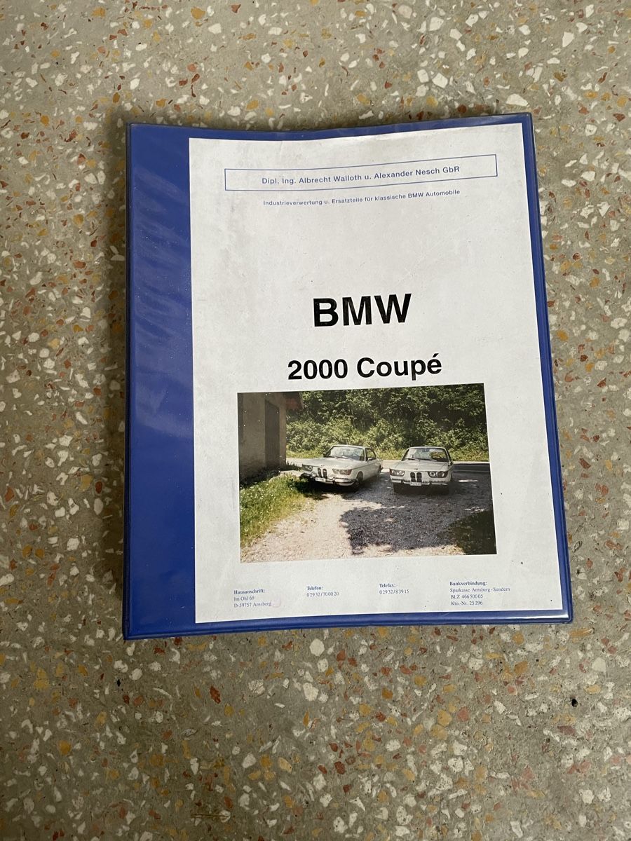 Libri: BMW 2000 CS Ersatzteilkatalog – Usato da Tenero venduto da pardo7