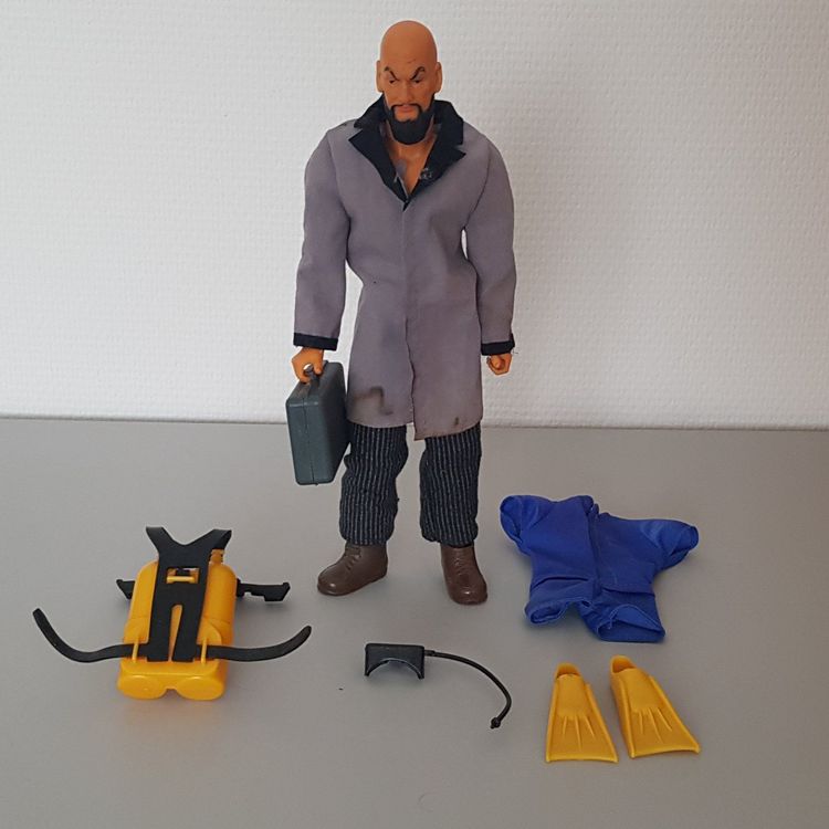 Figurine Big Jim – Professeur Hobb Bushido, Vintage