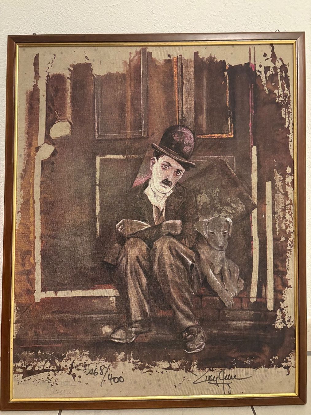 Dipinti: Charlie Chaplin von Rolf Knie – Nuovo (secondo la descrizione) da Wolfhausen venduto da Wallis84