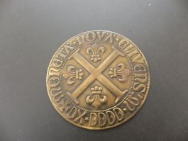 Einseitige Medaille Frankreich - Moneta Nova Clivens