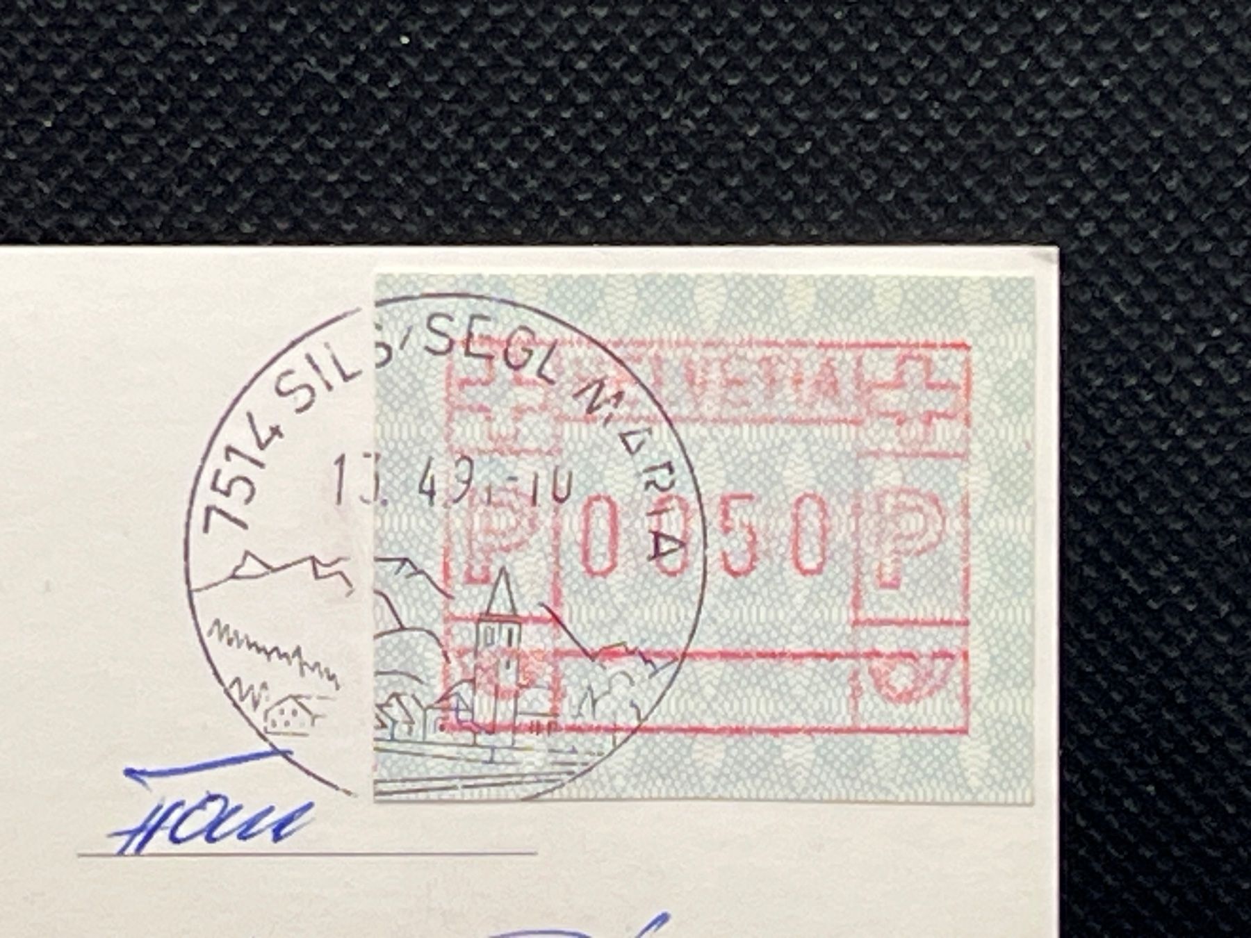 Cartoline postali: Sils-Maria, Oberengadin – Usato da Widnau venduto da Brusi9 1