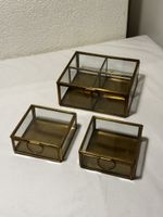 Schnuckbox - Schmuckkästchen/ Vitrine goldig