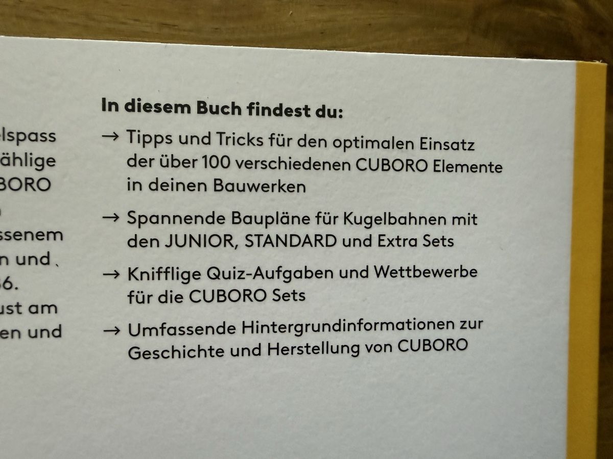 Bücher: Cuboro Das Buch – Gebraucht aus St. Gallen von Red-Curry 6