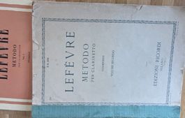 Lefèvre Methode per Clarinetto Vol. 1 & 2