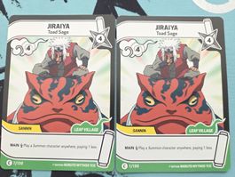 2x Naruto Mythos TCG - Jiraya EN