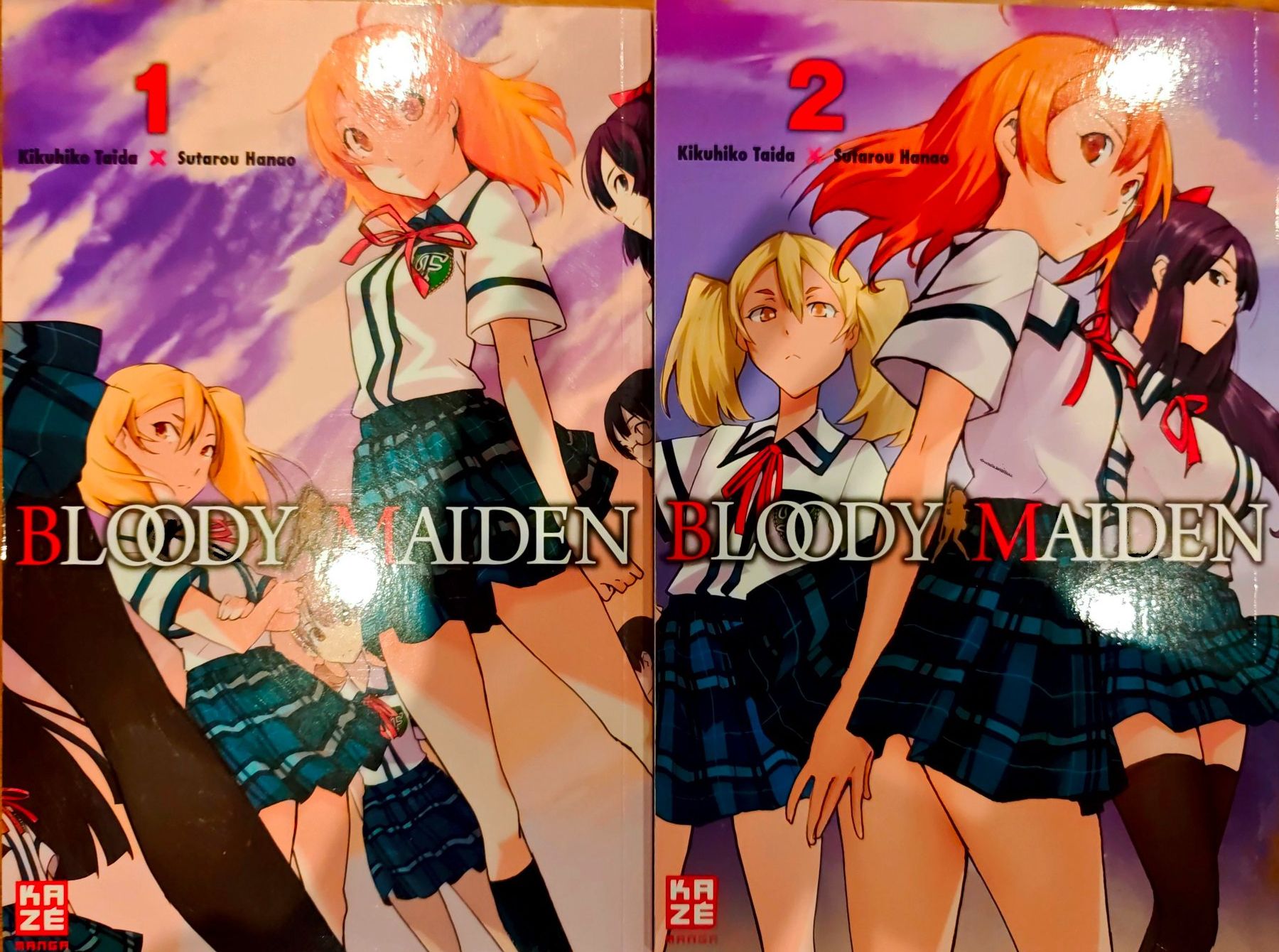 Comics: Manga, Bloody Maiden 1+2 – Gebraucht aus Engelberg von Erza06